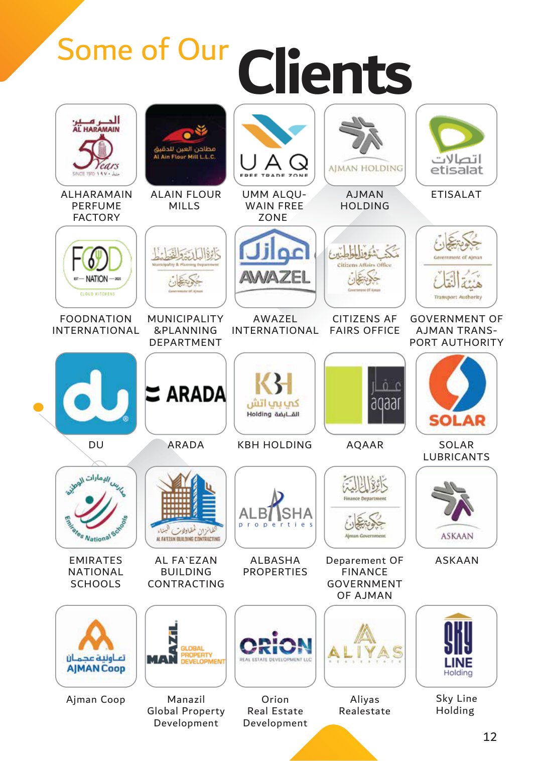 Client logos